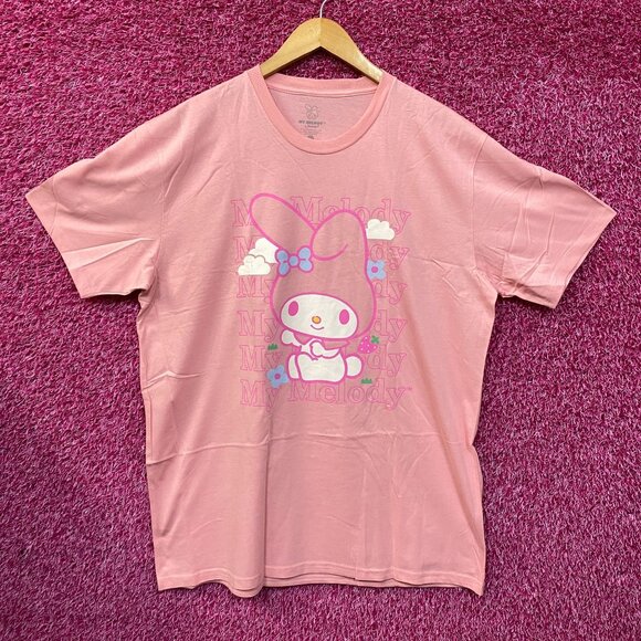 Sanrio My Melody Kawaii Strawberry Fields Forever Sanrio Tee Size XL - Picture 1 of 4